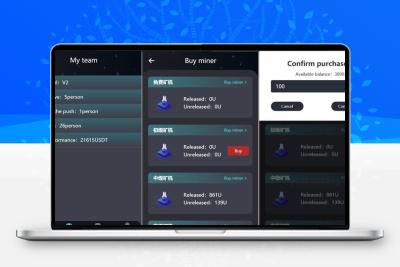 H5打包版双语言的虚拟币矿机交易系统