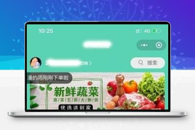 社区团购小程序+界面diy+分销+附近团长+供应商+拼团+菜谱+秒杀+预售+配送+直播