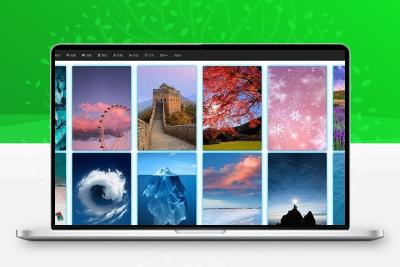 在线采集手机壁纸图片网站源码html版 自适应电脑手机端