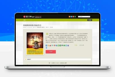 WordPress主题 多本小说阅读模板