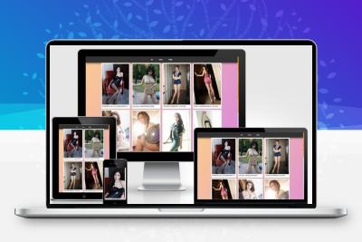 php+api自动采集美女图片网站源码