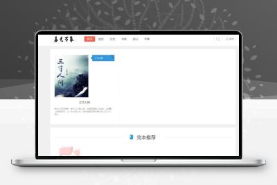 狂雨1.2.2小说CMS系统源码带两套优化模板和一套采集规则