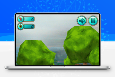 神庙逃亡小游戏源码，自适应休闲小游戏源码