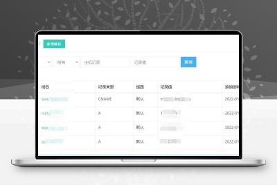 PHP开发的二级域名分发系统源码已对接易支付