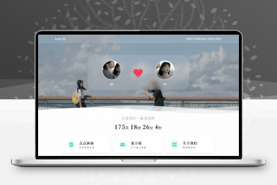 简洁清爽情侣恋爱博客主题Like_GirlV5.1.1