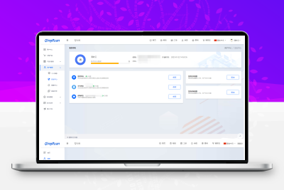 精美UI三方用户中心新版QRuser用户中心主题魔方财务模板
