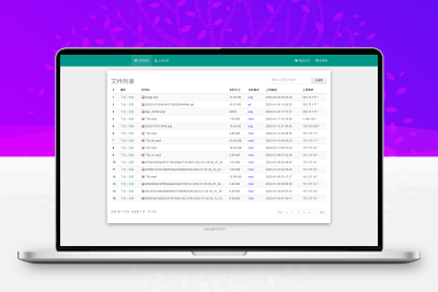 彩虹外链网盘V5.4更新新增用户系统与分块上传